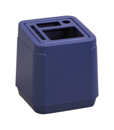 PORTA LAPICES ARTES PLASTICO CUADRADO