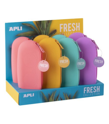 PORTAGAFAS APLI FRESH SIL.OVAL. E/8