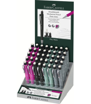 PORTAMINAS FABER CAST.POLY MATIC  E/40