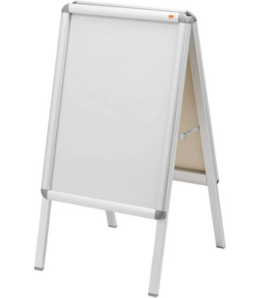 PORTAPOSTER NOBO CABALLETE MARCO CLIP A2