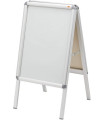 PORTAPOSTER NOBO CABALLETE MARCO CLIP A2