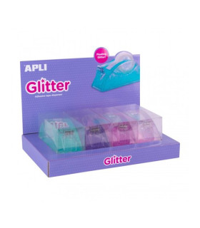 PORTARROLLOS APLI GLITTER EXP.4