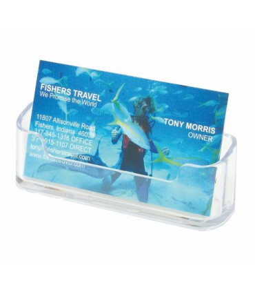 PORTATARJETAS SOBR. FAIBO CRISTAL 1 COMP
