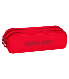 PORTATODO DOHE COLOUR VIBES DOBLE ROJO