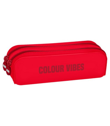 PORTATODO DOHE COLOUR VIBES DOBLE ROJO