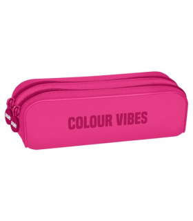 PORTATODO DOHE COLOUR VIBES DOBLE ROSA
