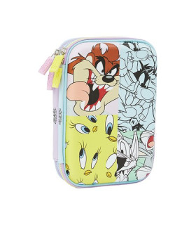 PORTATODO MOOVING EVA DOBLE LOONEY TUNES