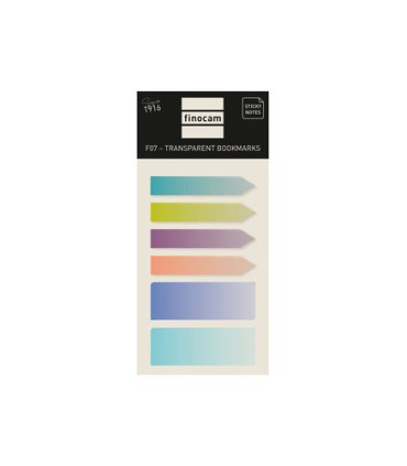 POSITS TRANSPARENTES FINOCAM F07 SET 180
