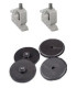 PUNZONES REXEL HD2300X SET DE 2+ 4 DISCO