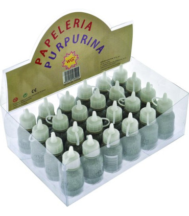 PURPURINA ABACO COLA PLATA EXP.24
