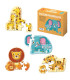 PUZLE DOHE PROG. 6 piezas ANIMALES