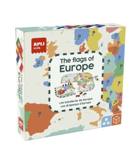 PUZZLE EDUCATIVO APLI BANDERAS EU
