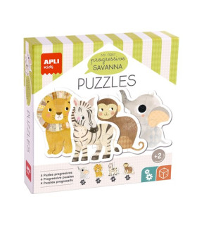 PUZZLE APLI MY FIRST SAVANNA 16pz