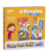 PUZLE EDUC. APLI XXL LA CASA C/4