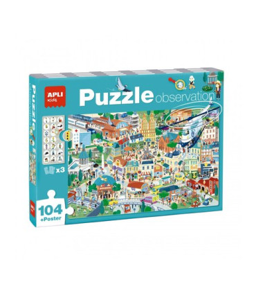 PUZZLE EDUCATIVO APLI OBSERVACION CIUDAD
