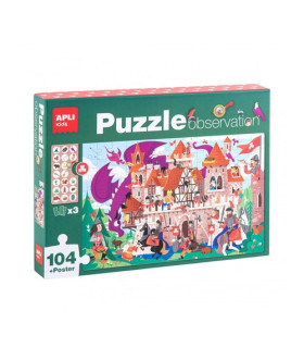 PUZZLE EDUCATIVO APLI OBSERV. CASTILLO