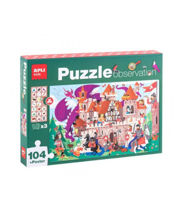 PUZZLE EDUCATIVO APLI OBSERV. CASTILLO