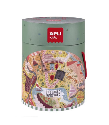 PUZZLE EDUCATIVO APLI MONUMENTOS