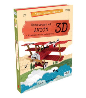 PUZZLE MANOLITO B. CONSTRUYE EL AVION 3D