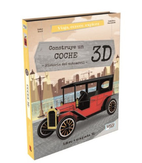 PUZZLE MANOLITO B. CONSTRUYE UN COCHE 3D