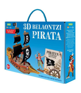 PUZZLE MANOLITO B. PIRATA ONTZIA 3D - EU