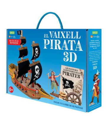 PUZZLE MANOLITO B. VAIXELL PIRATA 3D - C