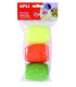 RAFIA APLI NATURAL 30 m COL. FLUOR B/3