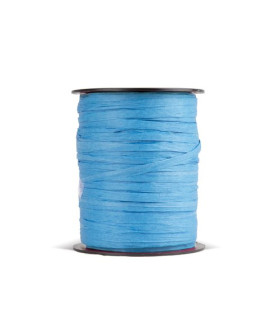 CINTA REGALO RAFIA R.100 m.3,5 mm AZUL