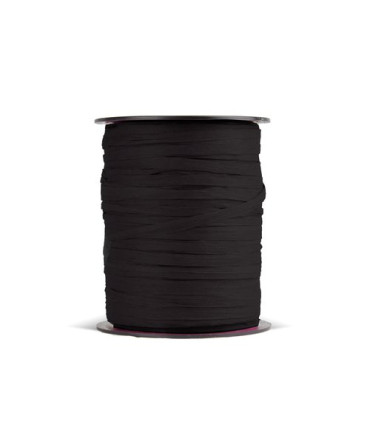 CINTA REGALO RAFIA R.100 m.3,5 mm NEGRO