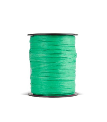 CINTA REGALO RAFIA R.100 m.3,5 mm VERDE