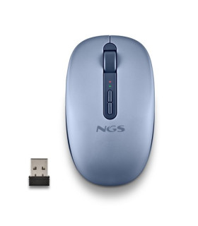 RATON NGS FOGDUAL BT SILENCIOSO AZUL