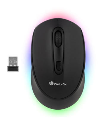 RATON NGS SMOG-RB OPTICO INAL. NEGRO