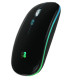 RATON SUBBLIM LED DUAL FLAT NEGRO