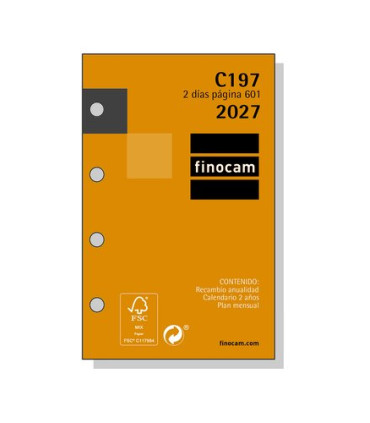 RECAM.AG.F. C197 CLASSIC 601 ANUAL 2D/P