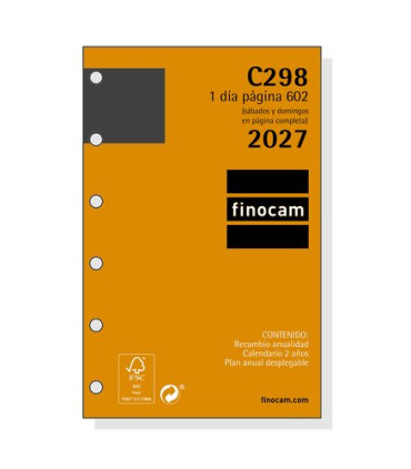 RECAM.AG.F. C298 CLASSIC 602 ANUAL D/P