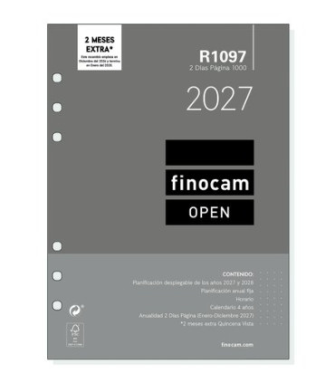 RECAM.AG.F. R1097 OPEN 1000 ANUAL 2D/P
