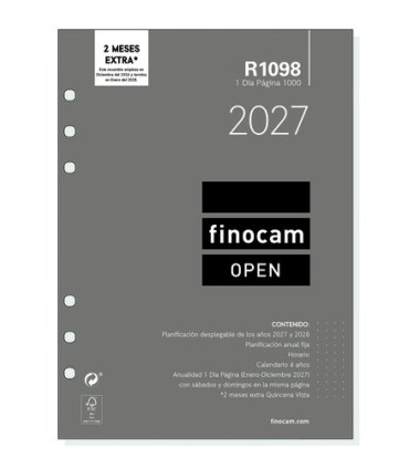 RECAM.AG.F. R1098 OPEN 1000 ANUAL D/P
