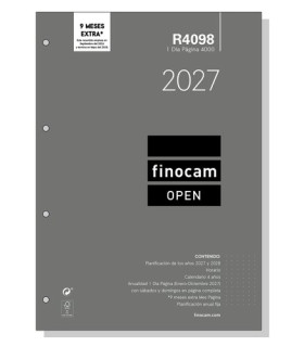RECAM.AG.F. R4098 OPEN 4000 ANUAL D/P