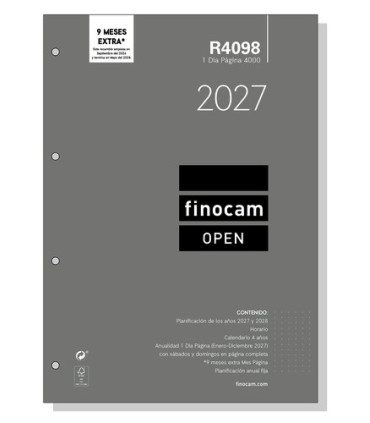 RECAM.AG.F. R4098 OPEN 4000 ANUAL D/P