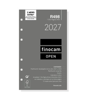 RECAM.AG.F. R498 OPEN 400 ANUAL D/P