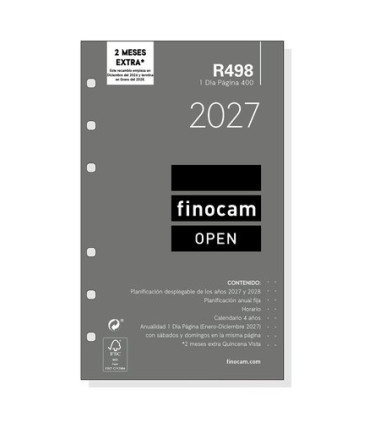 RECAM.AG.F. R498 OPEN 400 ANUAL D/P