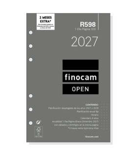 RECAM.AG.F. R598 OPEN 500 ANUAL D/P