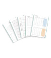 RECAMBIO CARCH.GRADIENT A4 100h 4 TAL.CD