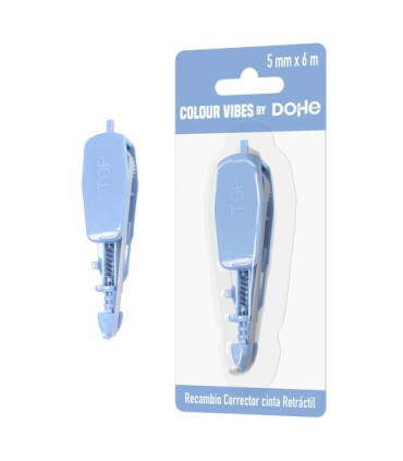 RECAM.CORR. DOHE COLOUR 5 mm x 6 m AZUL