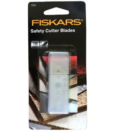 RECAMBIO CUTTER RETRACTIL FISKARS 10 UD.