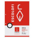 RECAMBIO ESCOLOFI A4 100h 2 TAL. MM.2x2x