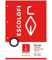 RECAMBIO ESCOLOFI A4 100h 4 TAL. CD.3