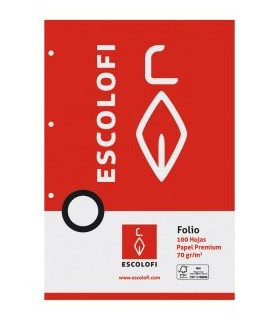 RECAMBIO ESCOLOFI Fº 100h 4 TAL. CD.3
