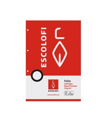 RECAMBIO ESCOLOFI Fº 100h 4 TAL. CD.3
