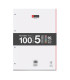 RECAMBIO MR NB-5 A4 100h 4 TAL. CD.5 PAS